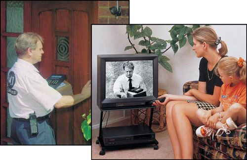 Câmara PB IMPERMEÁVEL com Unidade Comutação TV - CAMZWEXT3N