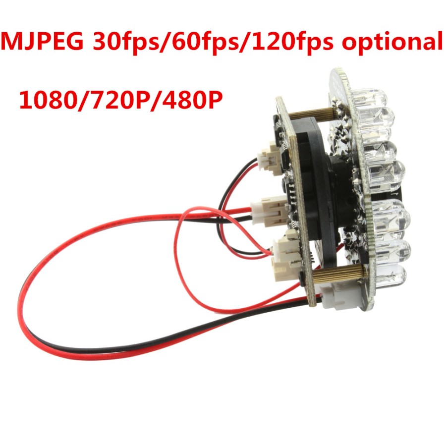 ELP ELP-USBFHD05MT-RL36 - 2MP USB infrared camera (1920x1080 resolution) with 3.6mm lens and 24 IR LEDs