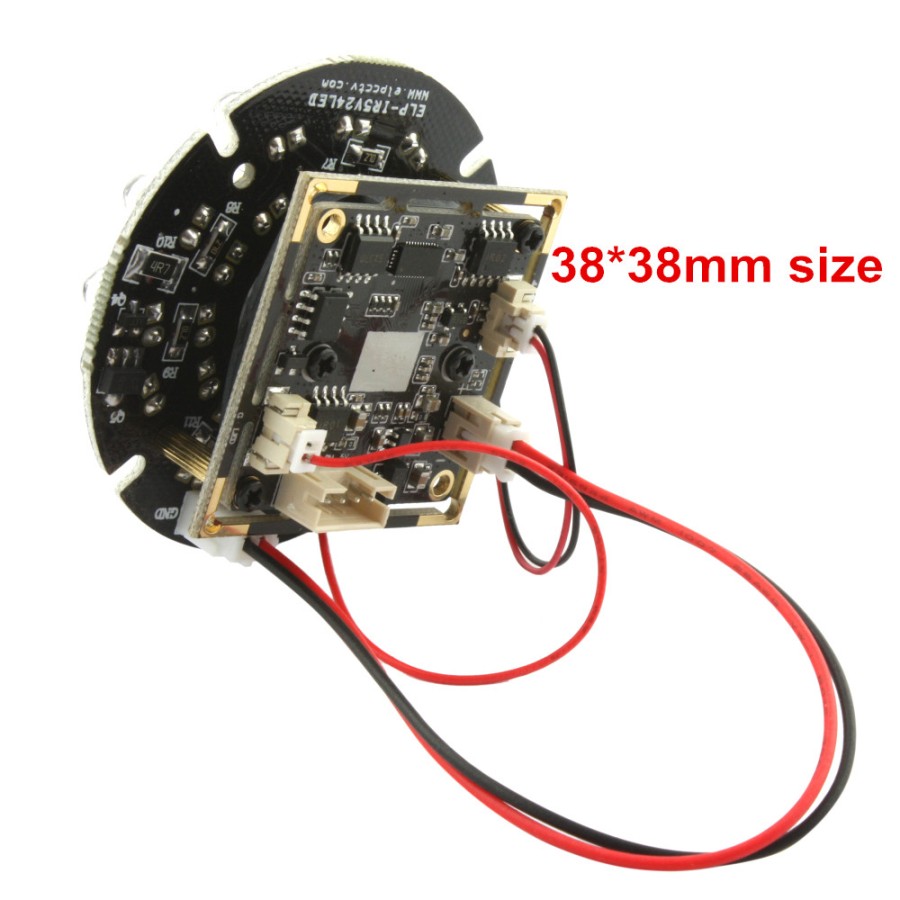 ELP ELP-USBFHD05MT-RL36 - 2MP USB infrared camera (1920x1080 resolution) with 3.6mm lens and 24 IR LEDs