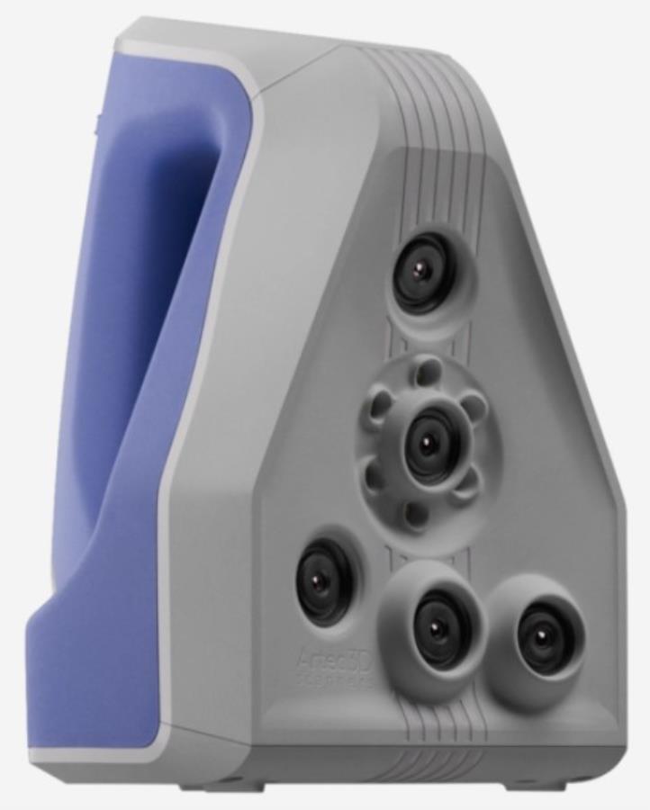 Artec 3D SPACE SPIDER Education+STUDIO - Scanner 3D Rapide de Précision Métrologique