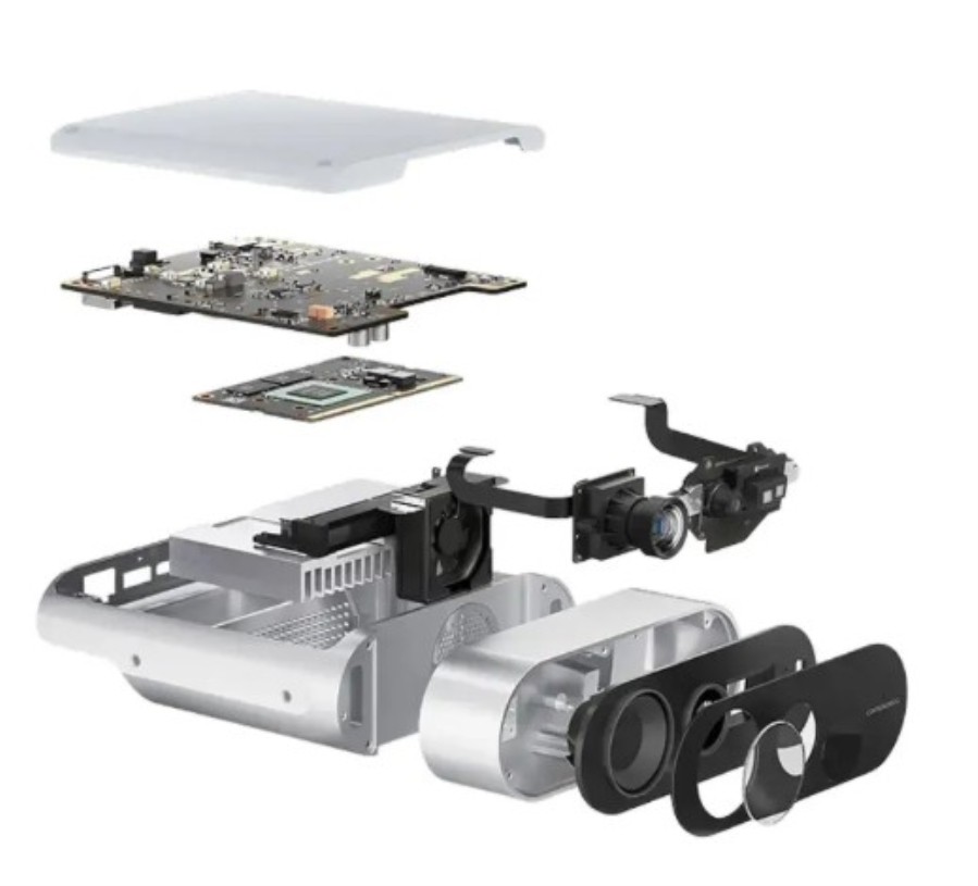 Orbbec Femto Mega (Ethernet/USB) - Caméra Programmable de Profondeur & RGB - 100100355