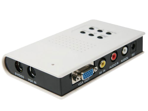 Composite video to VGA converter