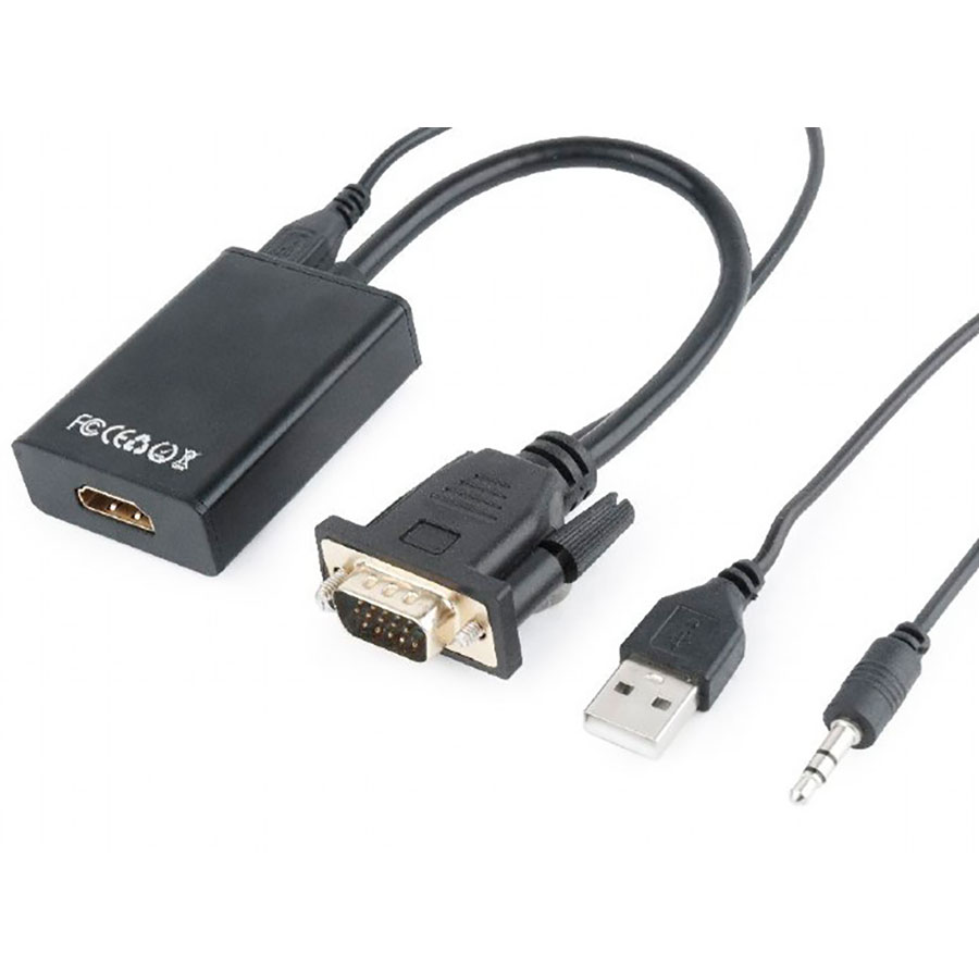 Cablexpert A-HDMI-01 - Cable Adaptador VGA a HDMI