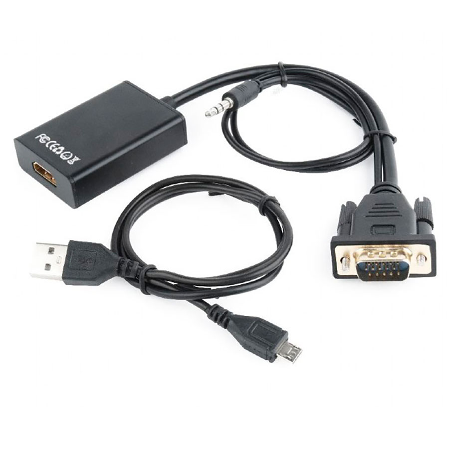 Cablexpert A-HDMI-01 - VGA to HDMI Adapter Cable