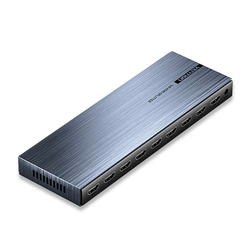 VENTION AKQB0-EU - Distribuidor HDMI 4K 1x8 Splitter Profissional Alumínio