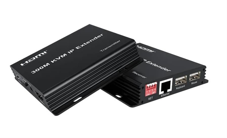 KVM Extensor HDMI + Teclado + Ratón por Ethernet RJ45 - 300 m - 02-1250