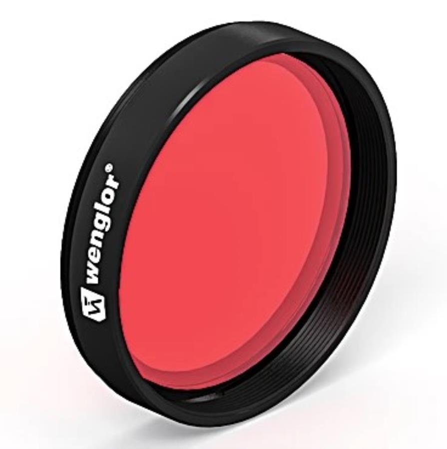 Wenglor ZVZG211 - Filtro para luz roja 650 nm - Montaje CS