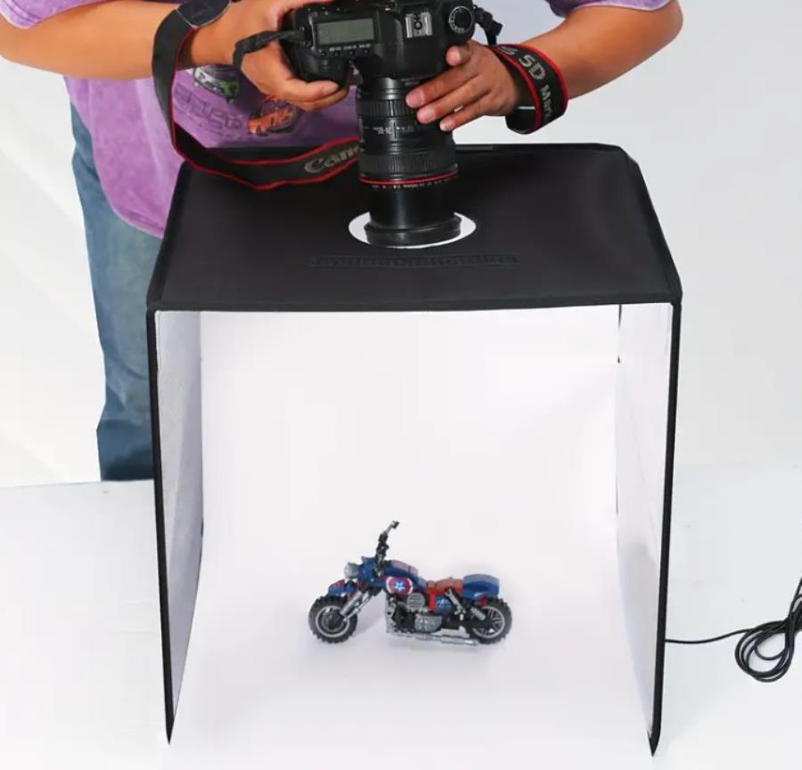 Photography Studio - Dimmable LED Light Box - 5500K - 40 x 40 cm
