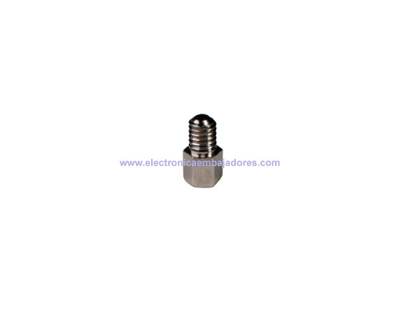 Metal Hexagonal Spacer - Metric 4 - Female - Male - 5 mm