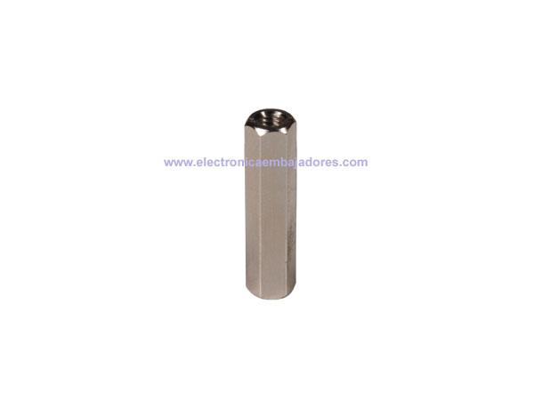 Metal Hexagonal Spacer - Metric 3 - Female - Female - 25 mm