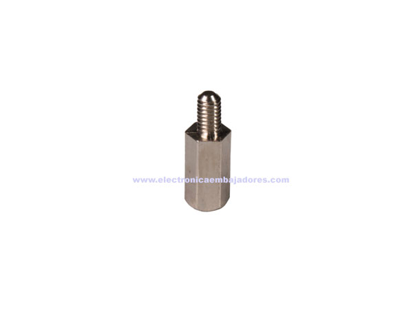 Metal Hexagonal Spacer - Metric 3 - Female - Male - 8 mm