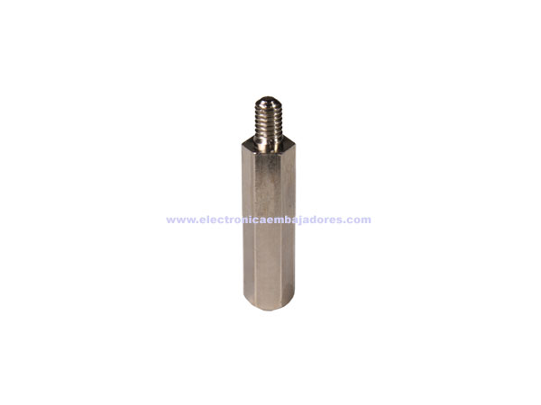 Metal Hexagonal Spacer - Metric 3 - Female - Male - 12 mm