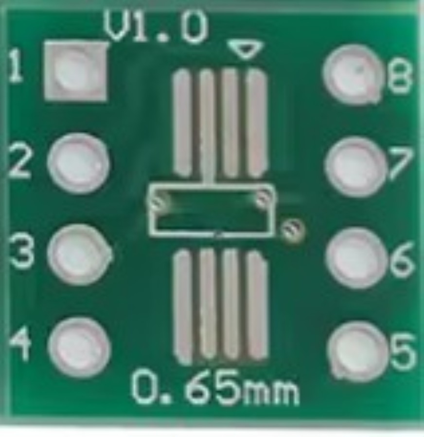 SOT-8 to DIP8 Adaptor