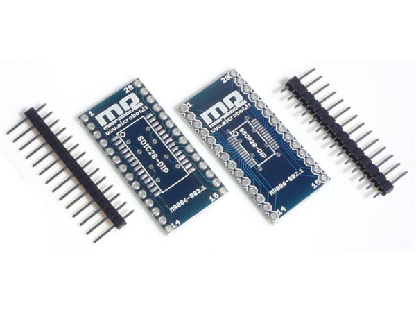 SSOP28 and SOIC28 to DIP28 Adapter - MR006-002.2