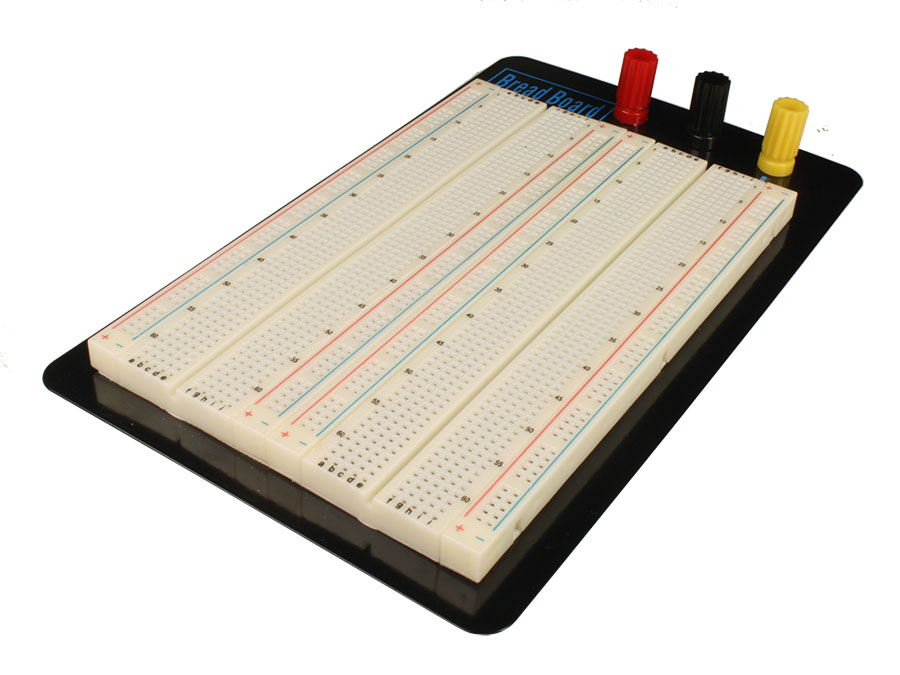 Plaque d'essai ou breadboard/protoboard