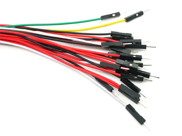 Velleman WJW009N - Set of 65 Male - Male Cables in Various Colours