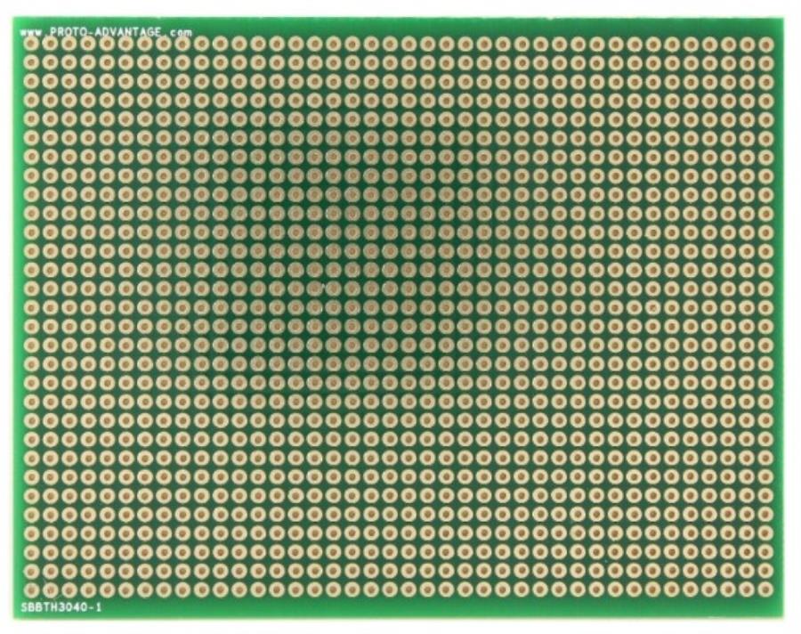 Chip Quik SBBTH3040-1 - Placa fibra vidrio discontinua - 104,1 x 81,2 mm - 2,54 mm