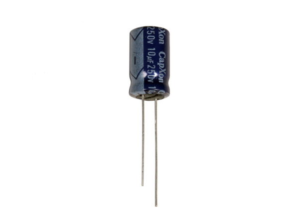 Condensateur Electrolytique Radial 10 µF - 250 V - 85°C
