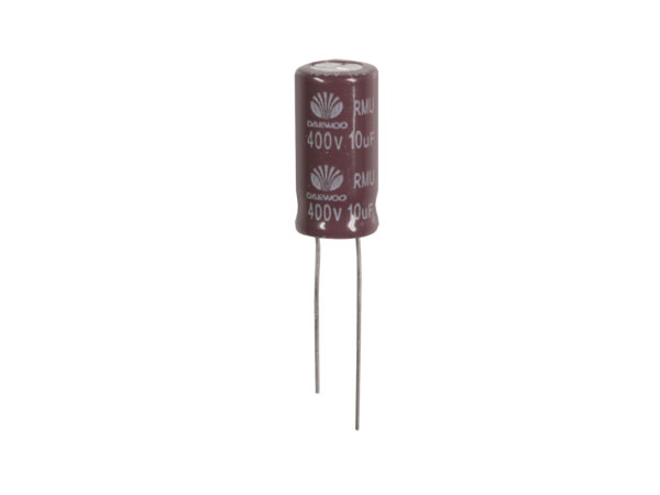 Condensador Electrolítico Radial 10 µF - 400 V - 105°C