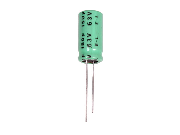 Panasonic - Condensador Electrolitico Radial 120UF/63V 105º Ø10X16 R-5 - EEUFR1J121