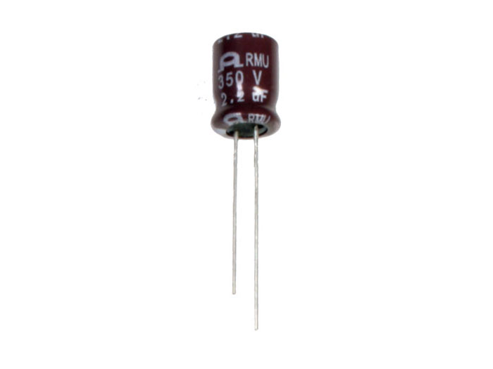 Condensateur Electrolytique Radial 2,2 µF - 350 V - 85°C