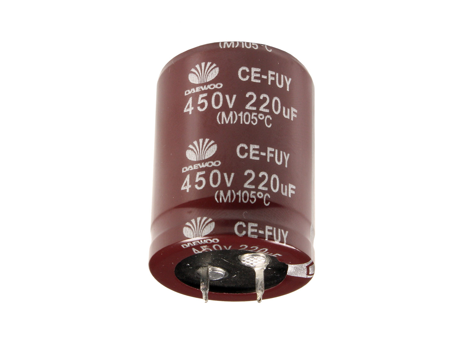 Radial Electrolytic Capacitor 2 µf 450 V 105 C Nichicon Lgm2w221mela30