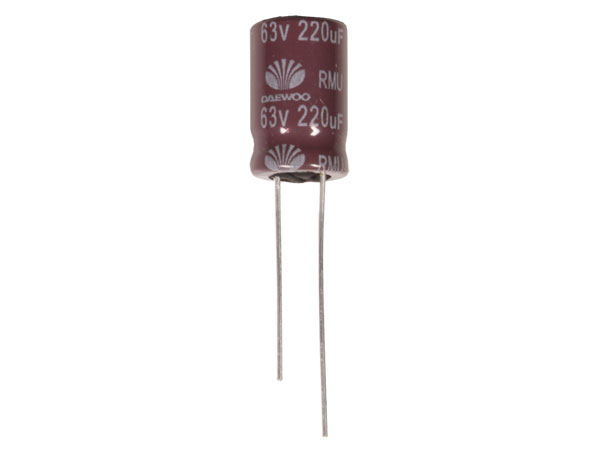Panasonic - Condensador Electrolitico Radial 180UF/63V 105º Ø12X15 R-5 - EEUFC1J181S