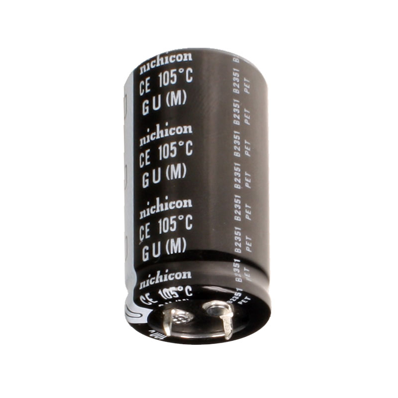 NICHICON - Condensador Electrolítico Radial 2200 µF - 100 V - 105°C - SNAP IN - LGU2A222MELA