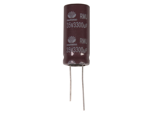 Radial Electrolytic Capacitor 3300 µF - 35 V - 105°C