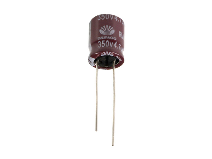 ELITE - Condensateur Electrolytique Radial 4,7 µF - 350 V - 105°C - PF2V4R7MNN1012