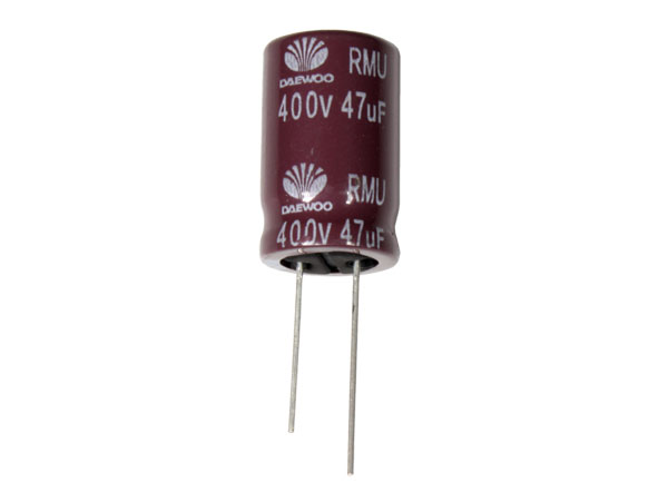 Condensador Electrolítico Radial 47 µF - 400 V