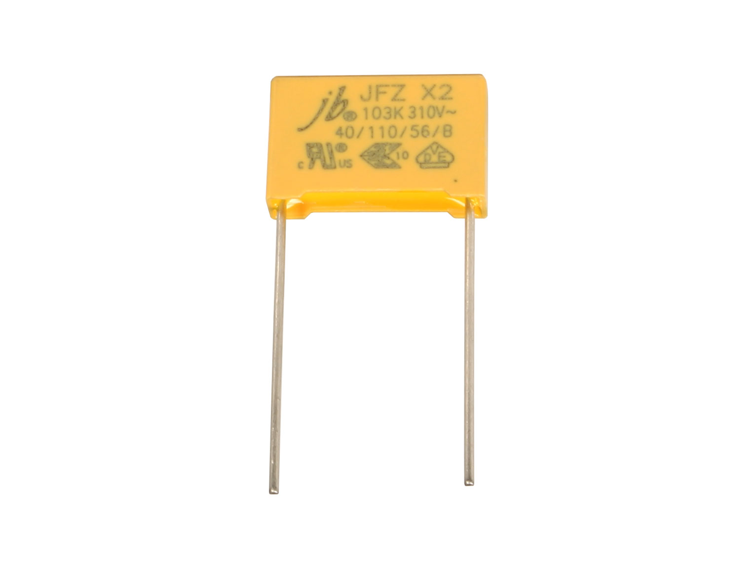 Condensador MKP Encapsulado 10nF / 310VAC X2 R-15