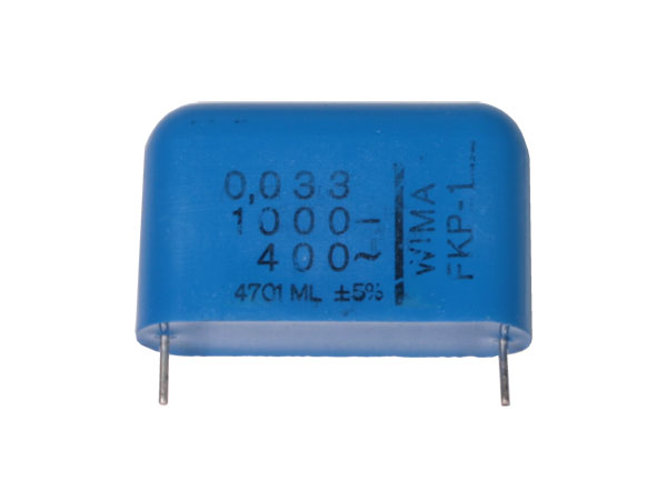 Condensador MKP Encapsulado 33 nF - 1000 V - Raster 27 mm