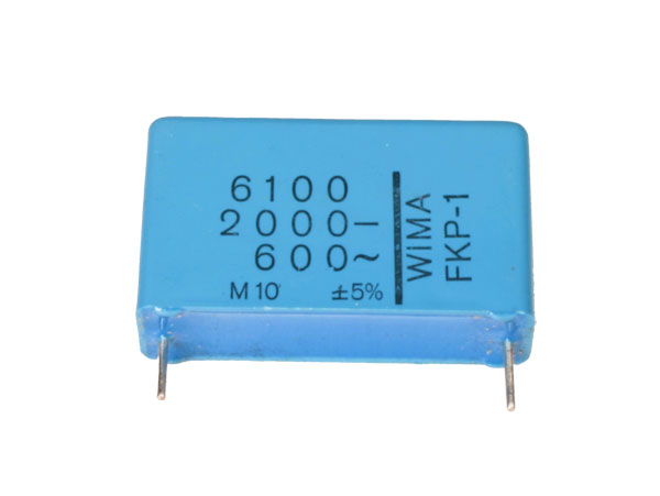 Condensador MKP Encapsulado 6,1 nF - 2000 V - Raster 27 mm