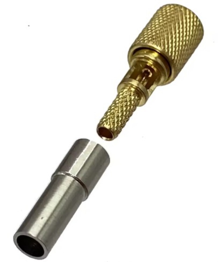 Connecteur Microdot Mâle UNF 10-32 à Sertir pour Câble RG174