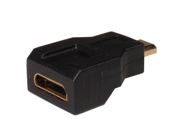 Connecteur Adaptateur micro HDMI Mâle - mini HDMI Femelle - 0822