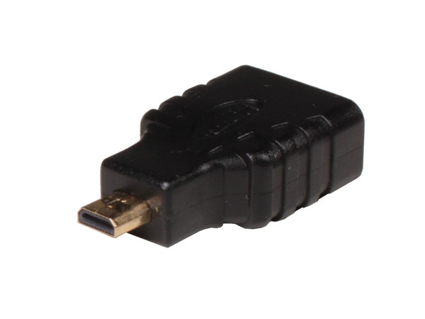 Conector Adaptador HDMI Hembra - HDMI Micro Macho - A-HDMI-FD