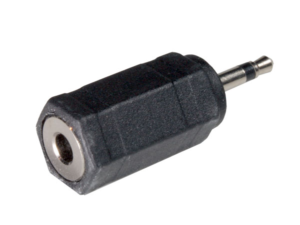 Connecteur Adaptateur Jack 3,5 Mâle Mono - Jack 3,5 Femelle Stereo