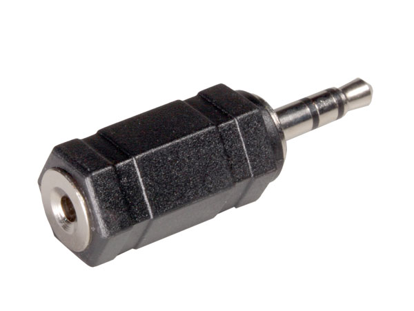 Connecteur Adaptateur Jack 3,5 Mâle Stereo - Jack 2,5 Femelle Stereo