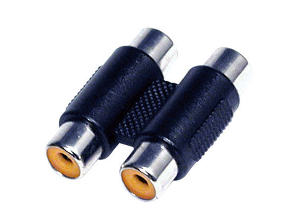 Connecteur Adaptateur 2 RCA Femelle - 2 RCA Femelle - 975-1703