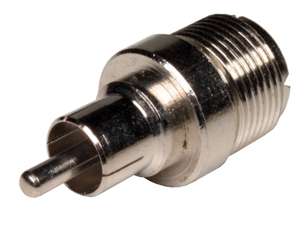 Adaptador UHF Fêmea - RCA Macho - CU20