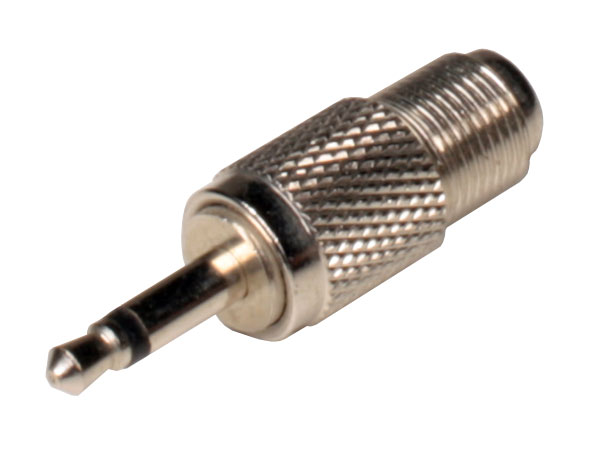 Connecteur Adaptateur F Femelle -Jack 3,5 Mono