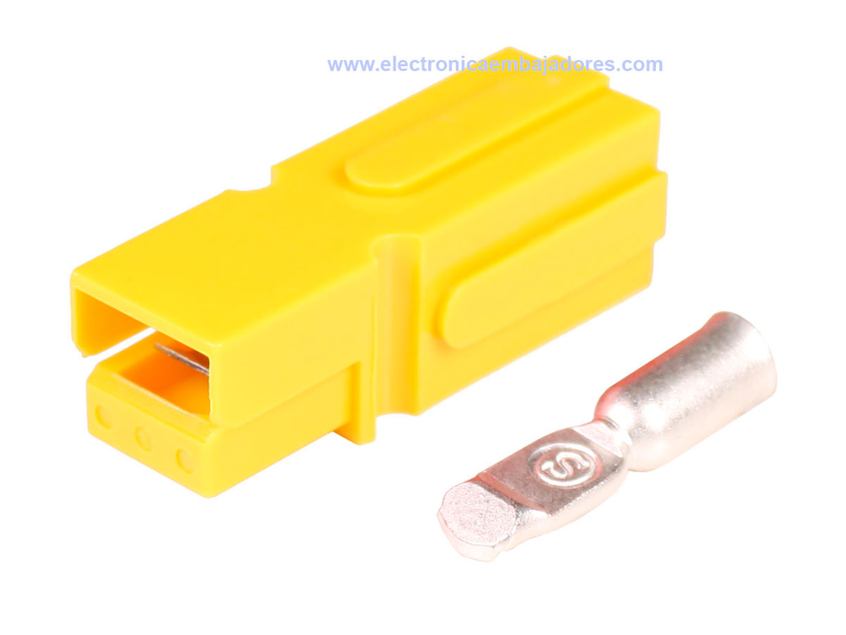 Conector Tipo Anderson® Powerpole® PP120 - Amarillo - AWG4