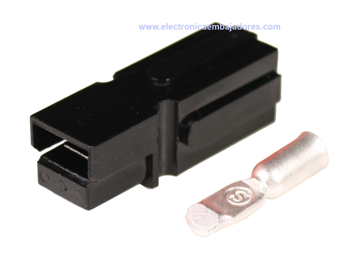 Connecteur de Type Anderson® Powerpole® PP120 - Rouge - AWG4