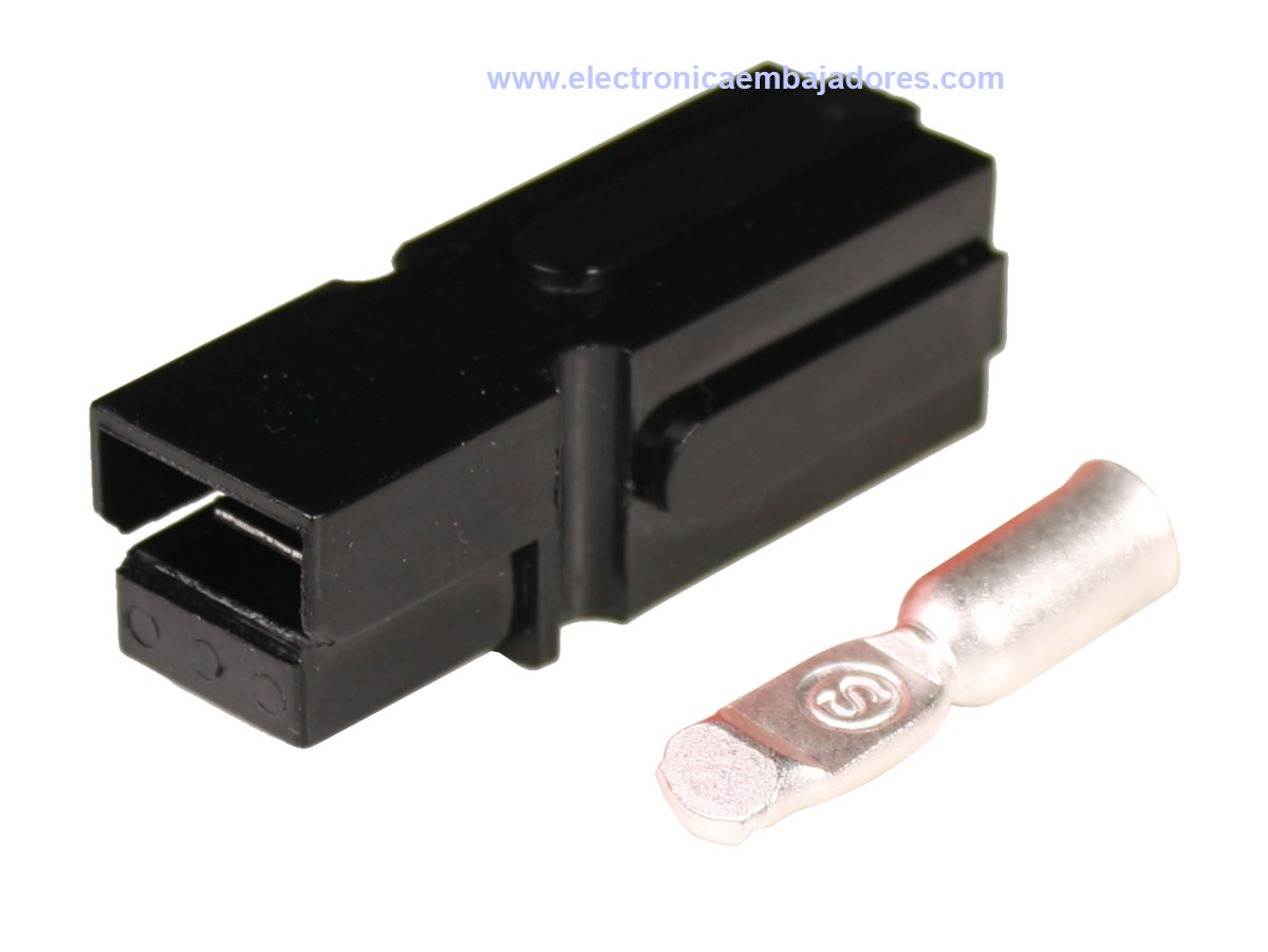 Conector Tipo Anderson® Powerpole® PP180 - Negro - AWG2