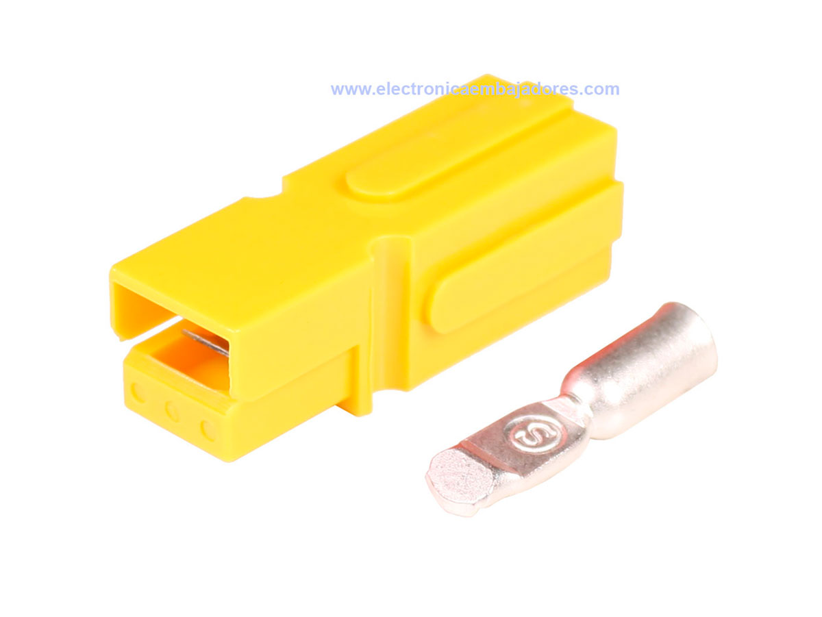 Conector Tipo Anderson® Powerpole® PP15-45 - Amarillo - AWG10 .. AWG14