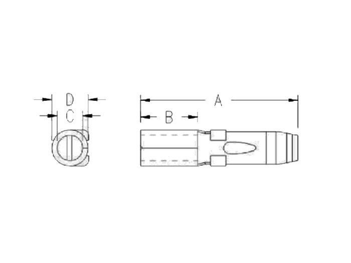 Connecteur de Type Anderson® Powerpole® PP15-45 - Jaune - AWG10 .. AWG14