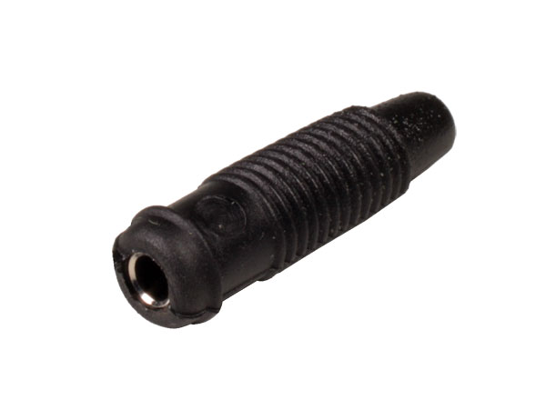 Banana Fêmea de 4 mm - Preta - 2578NE