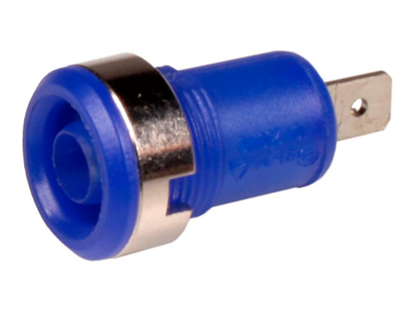 4 mm Safety Socket - Blue