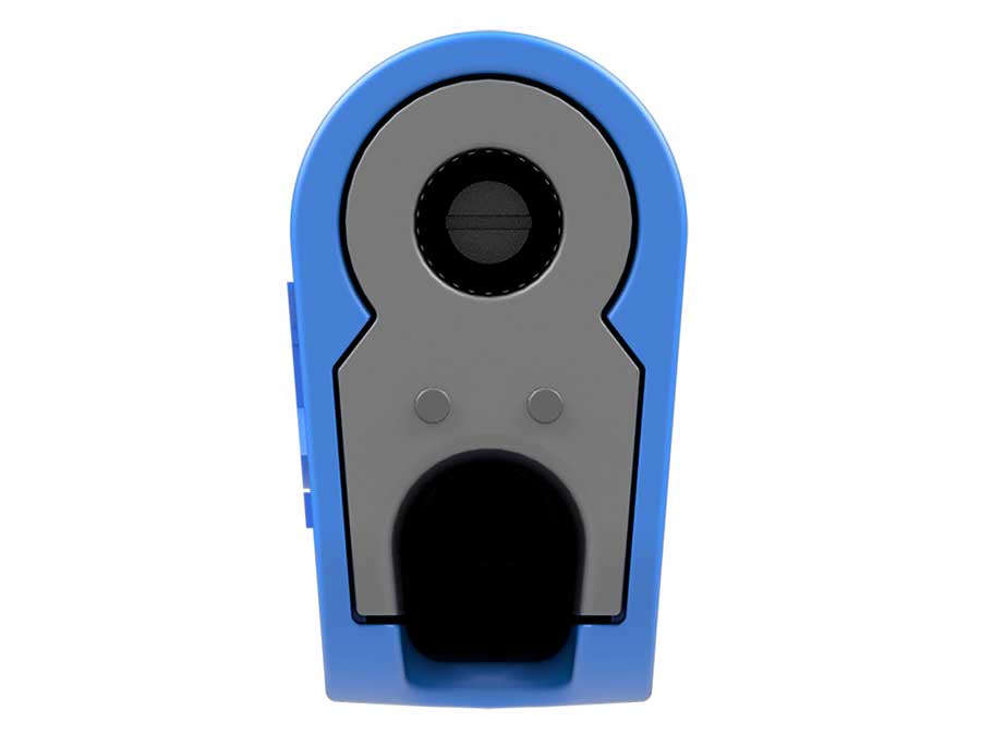 Stäubli SLK-4N-S10 - Cable Banana Seguridad Apilable - Banana Seguridad Apilable Ø 4 mm - 1.0 mm² - 0,5 m - Azul - 66.2012-05023